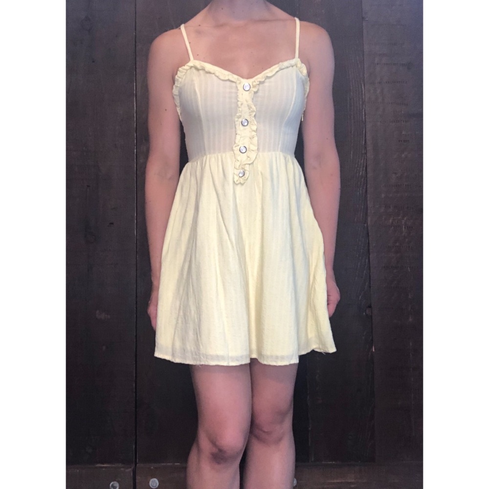Minkpink Yellow Sun Dress XS